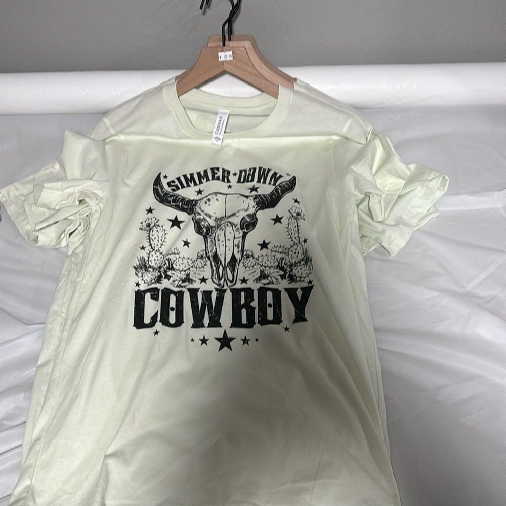 Simmer down cowboy T-shirt